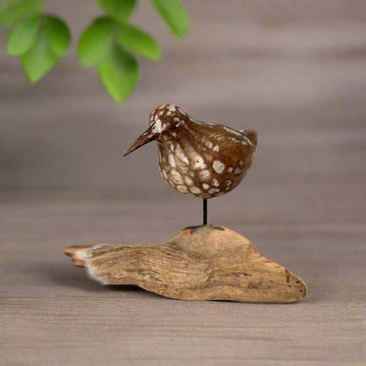 Driftwood Bird Decor - Natural