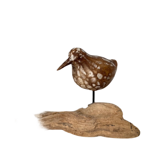 Driftwood Bird Decor - Natural