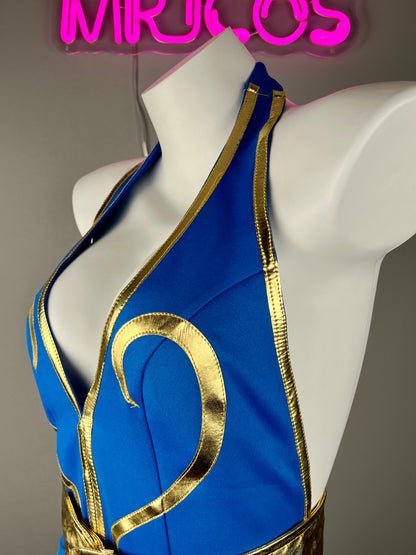 Japanese Character Cosplay Costume Cheongsam Dress Lingerie Set