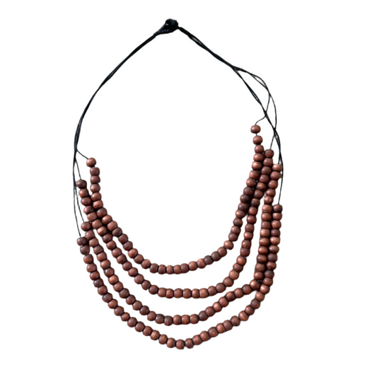 Multi Strand Bead Necklace