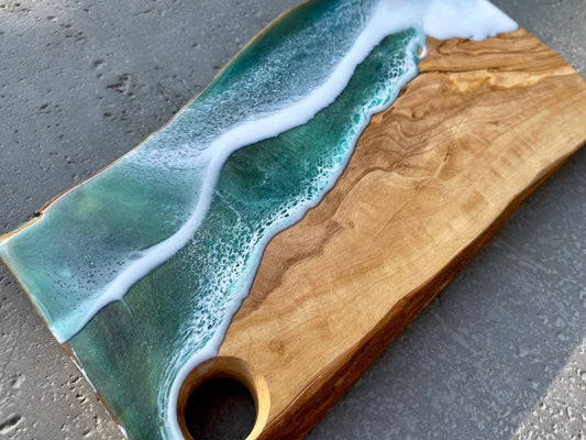 Olive Wood Charcuterie Board - AURABAGS SHOP