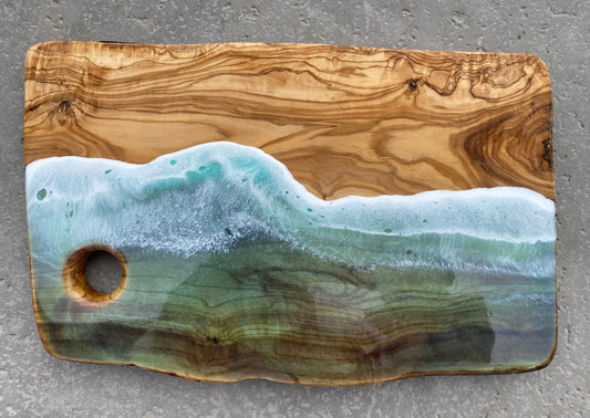 Olive Wood Charcuterie Board - AURABAGS SHOP