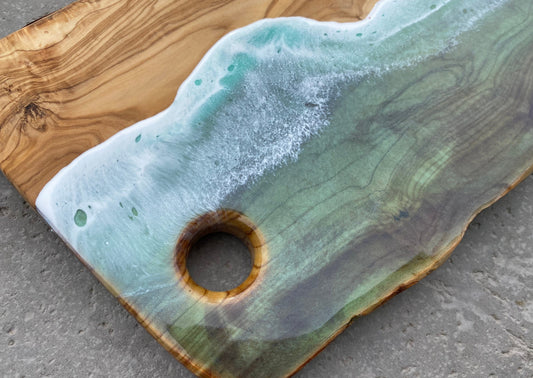 Olive Wood Charcuterie Board - AURABAGS SHOP