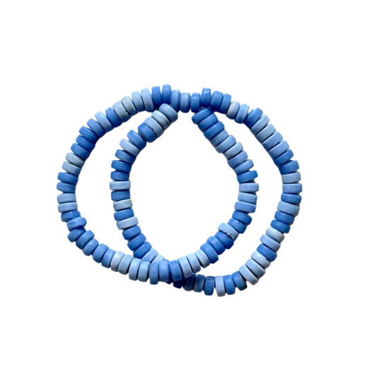 Double Strand Glass Bead Bracelet