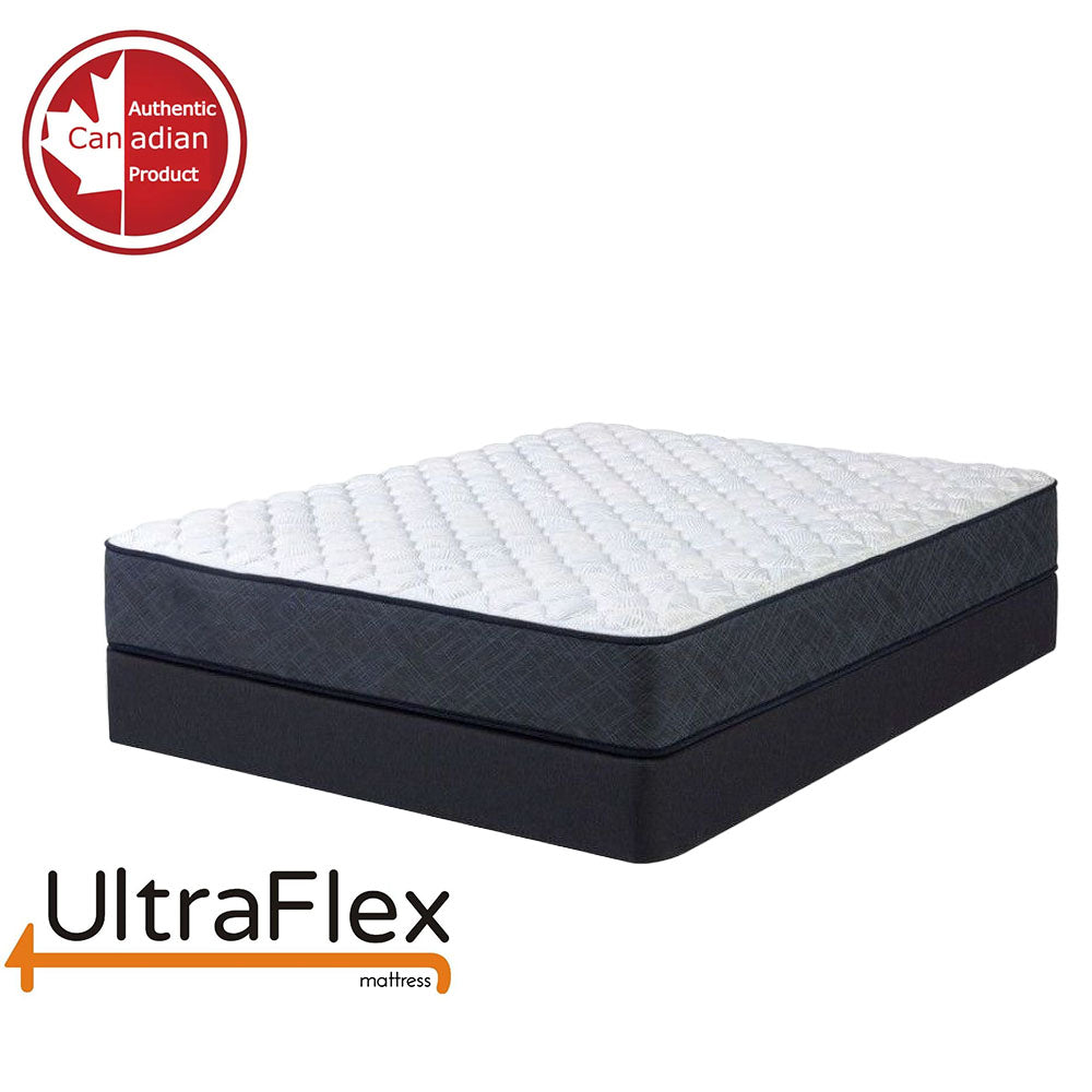 UltraFlex® RADIANCE – Hochdichte Naturmischschaum-Ummantelung, CoolTemp Kühlgel, Umweltfreundliche orthopädische Matratze mit mehreren Spinalstützzonen (Hergestellt in Kanada)