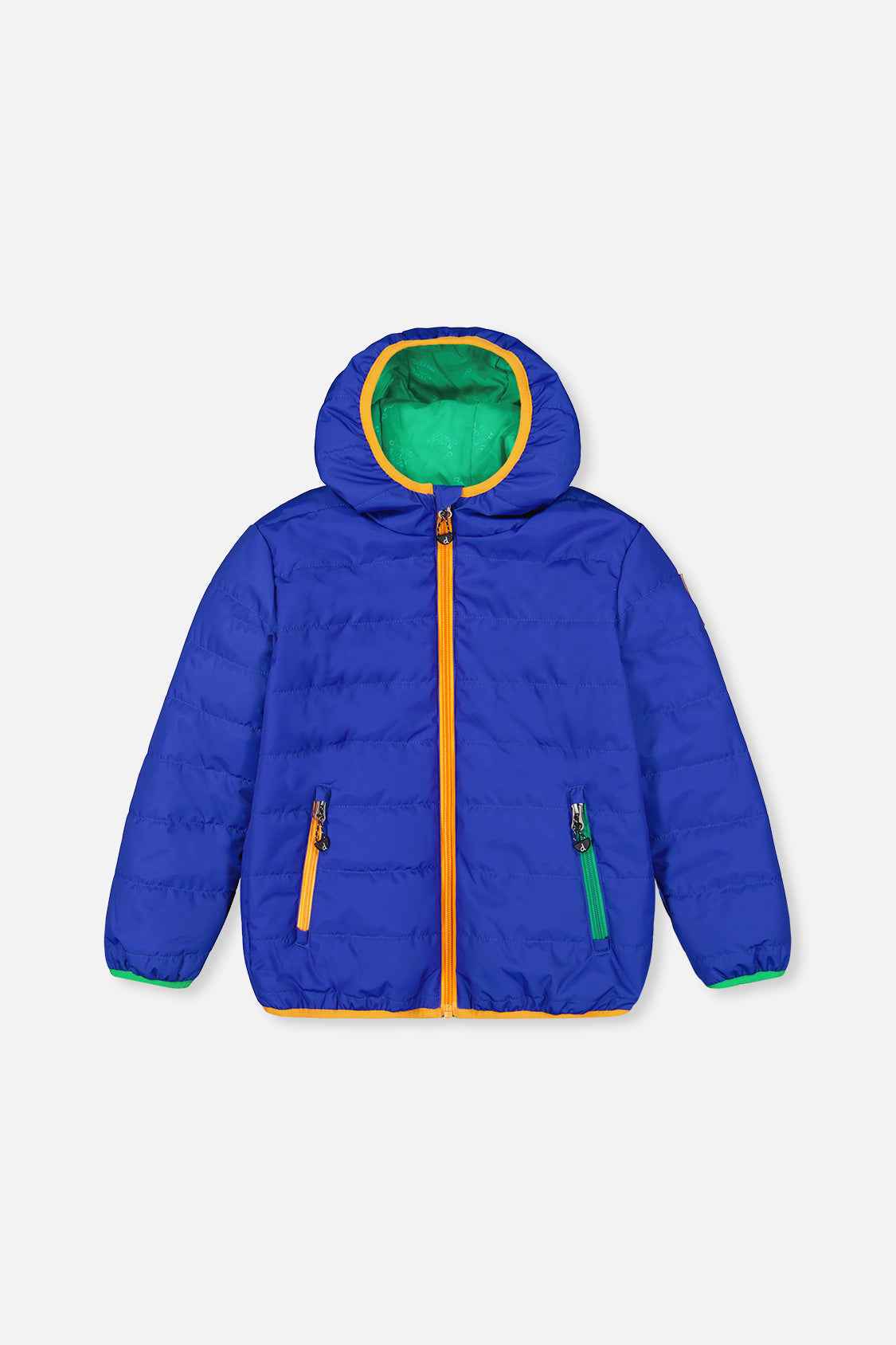 Quilted Mid-Season Jacket Royal Blue