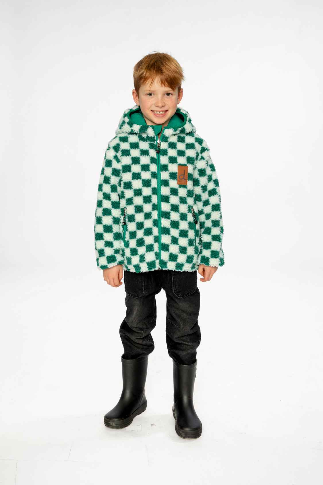 Reversible Mid-Season Jacket Forest Green