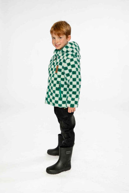 Reversible Mid-Season Jacket Forest Green