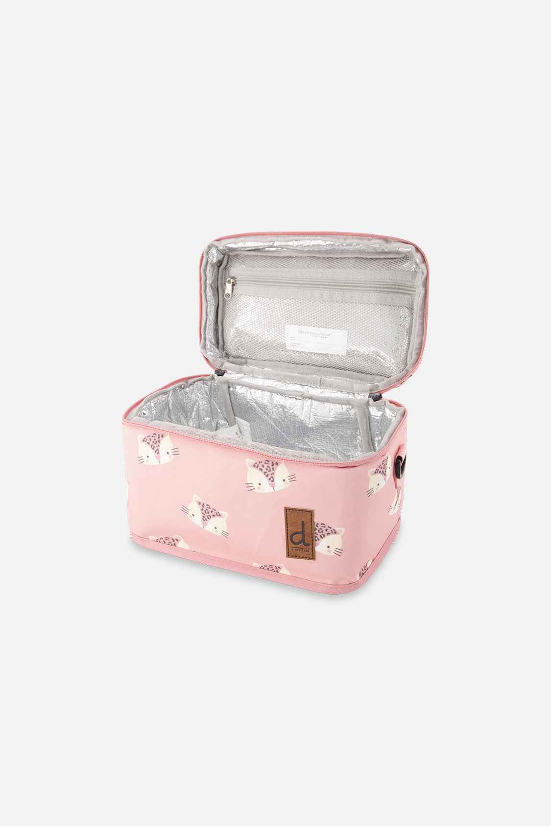 Lunch Box Pink Leopard Print