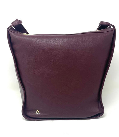 sac à main souple en bandoulière, Aubergine, Julie