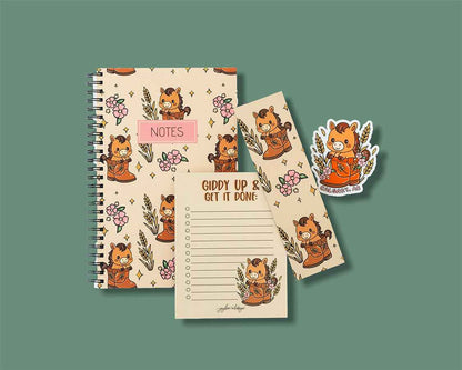 Giddy Up & Get It Done Notepad