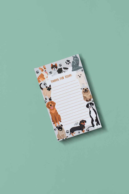 Things Fur Today Notepad