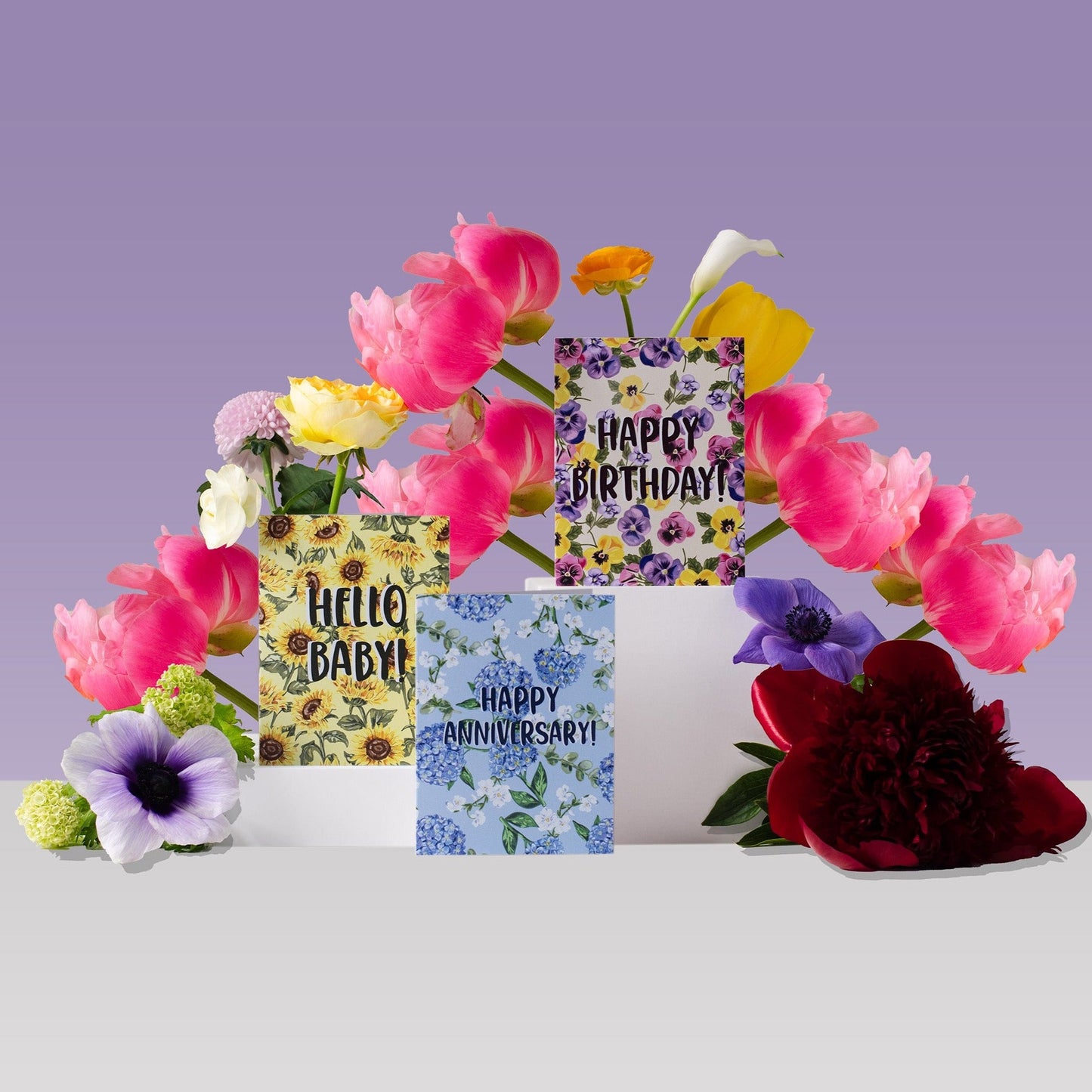 Garden Party Set  - 10 Assorted Greeting Cards