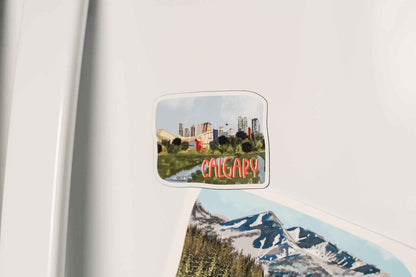 Calgary Skyline Magnet