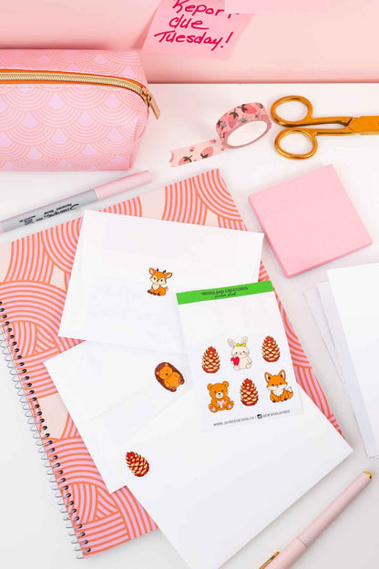 Woodland Mini Sticker Sheet