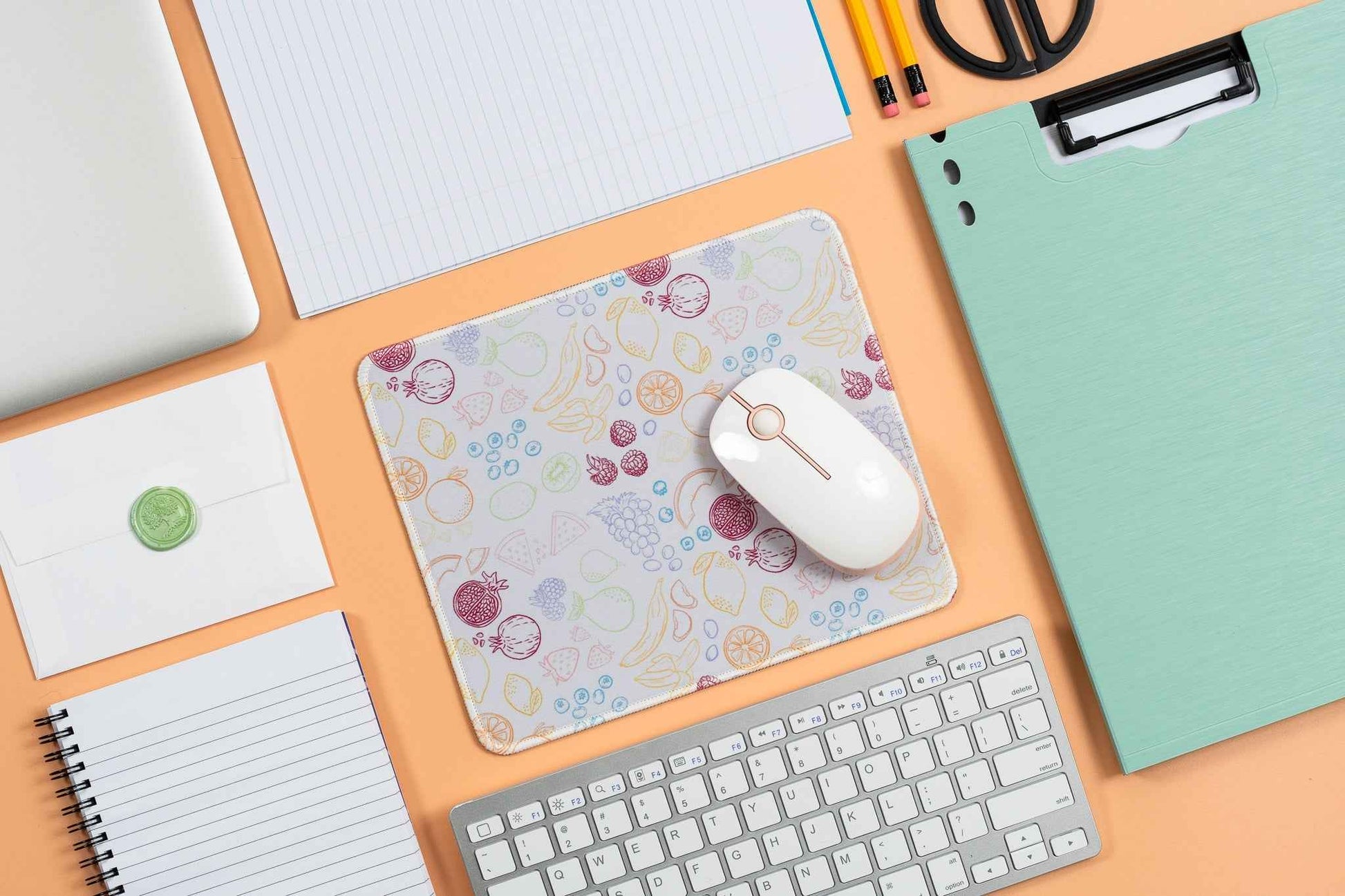 Fruit Basket Pattern Mousepad
