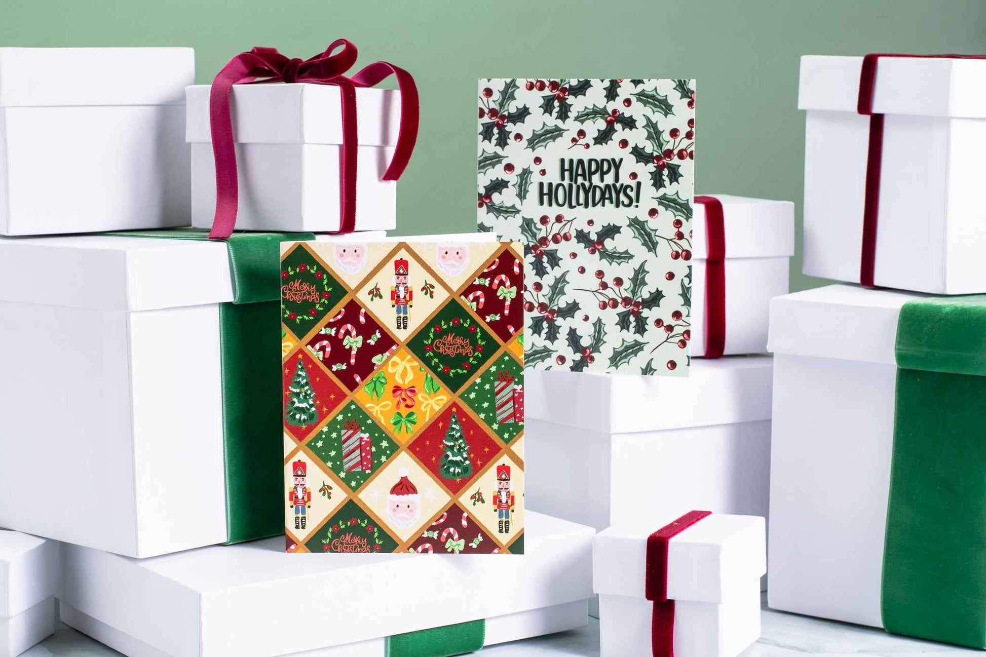 Christmas Pattern - Greeting Card