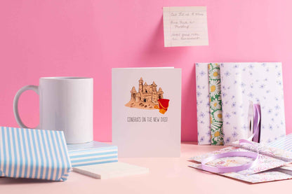 Congrats On The New Digs! - Greeting Card