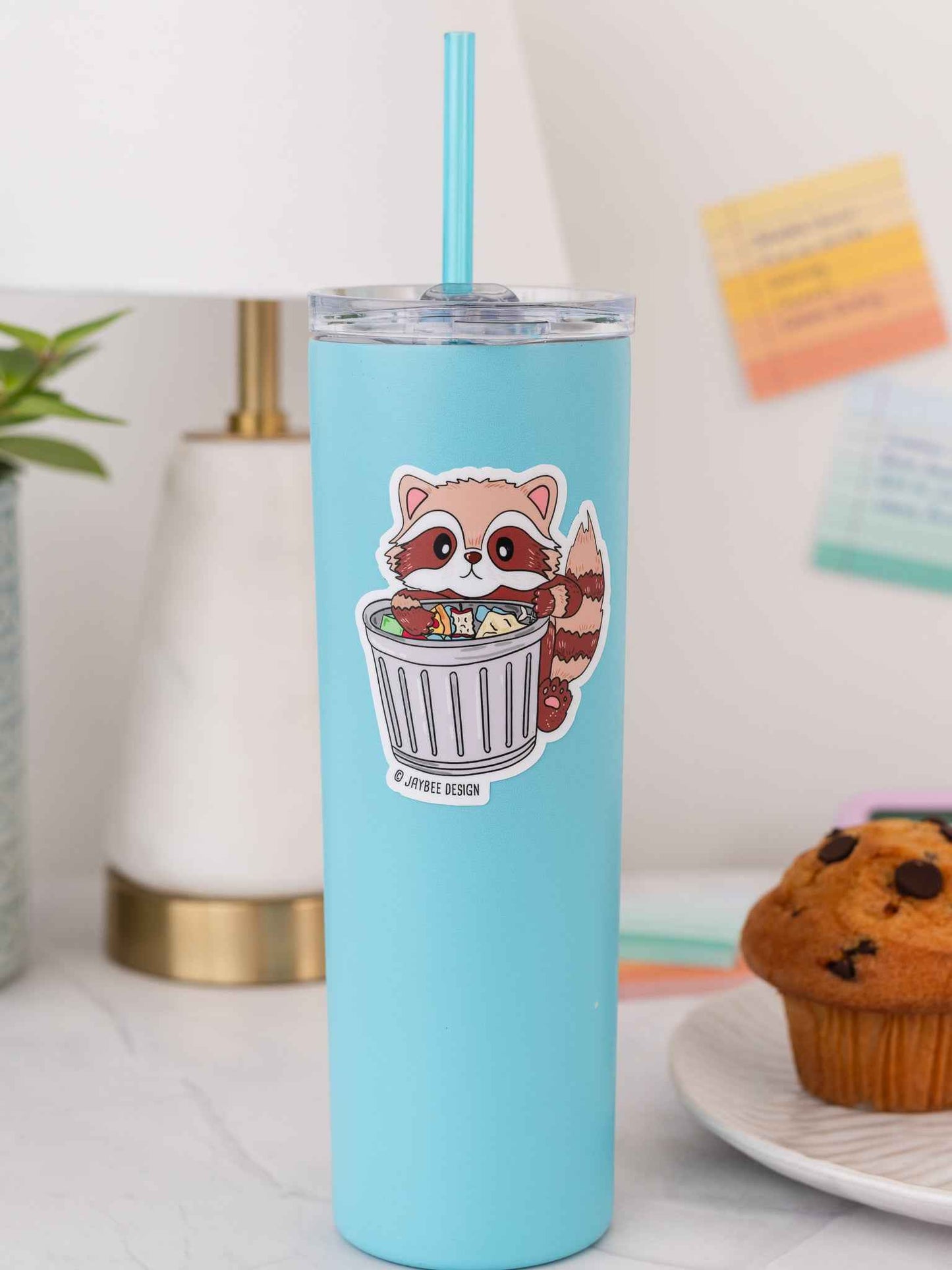 Cute Trash Raccoon Sticker