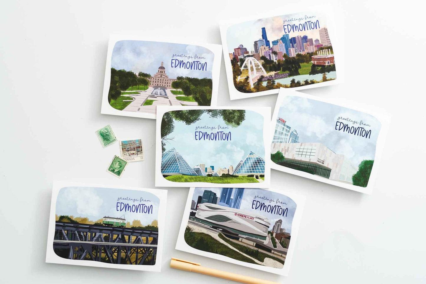 Royal Alberta Edmonton Postcards