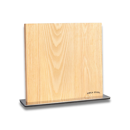 Ginza Steel Magnetischer Messerblock aus Holz | Stilvoll & Funktional