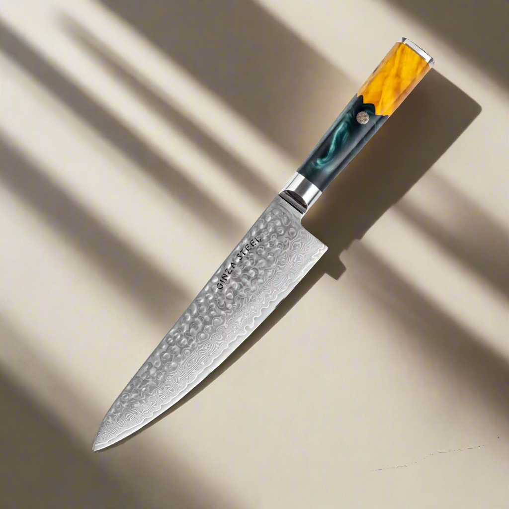 Kaze Katana | Kochmesser 20 cm Damast VG10 Stahl 67 Lagen