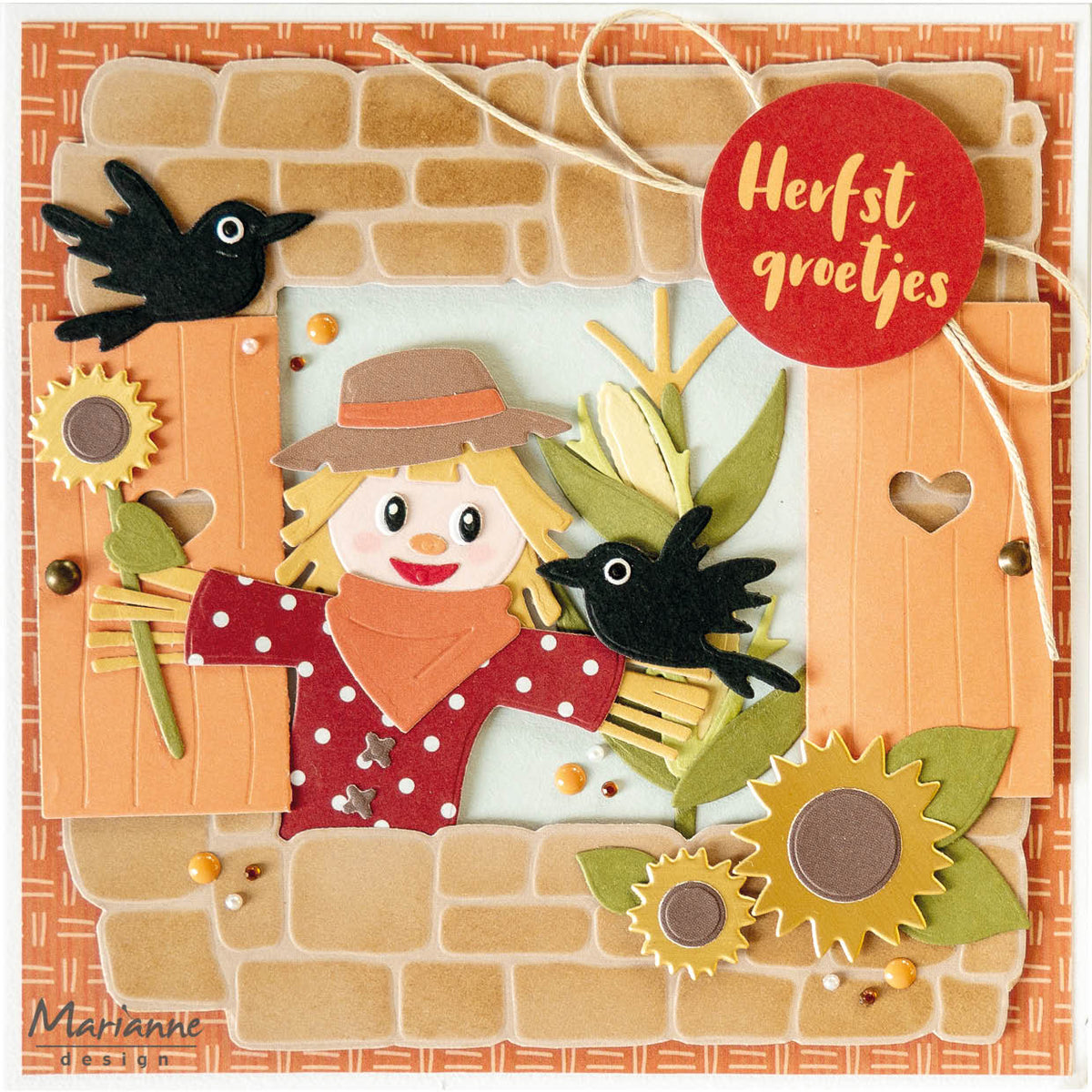Marianne Design Welcome Fall By Marleen