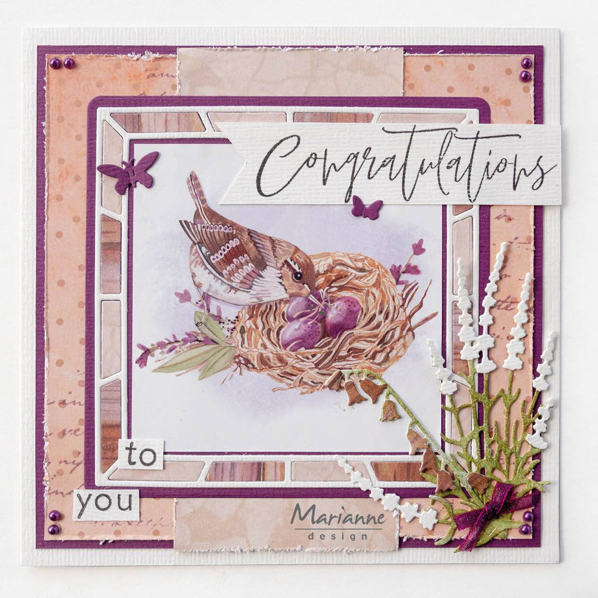 Handwritten - Congratulations Clear Stamps