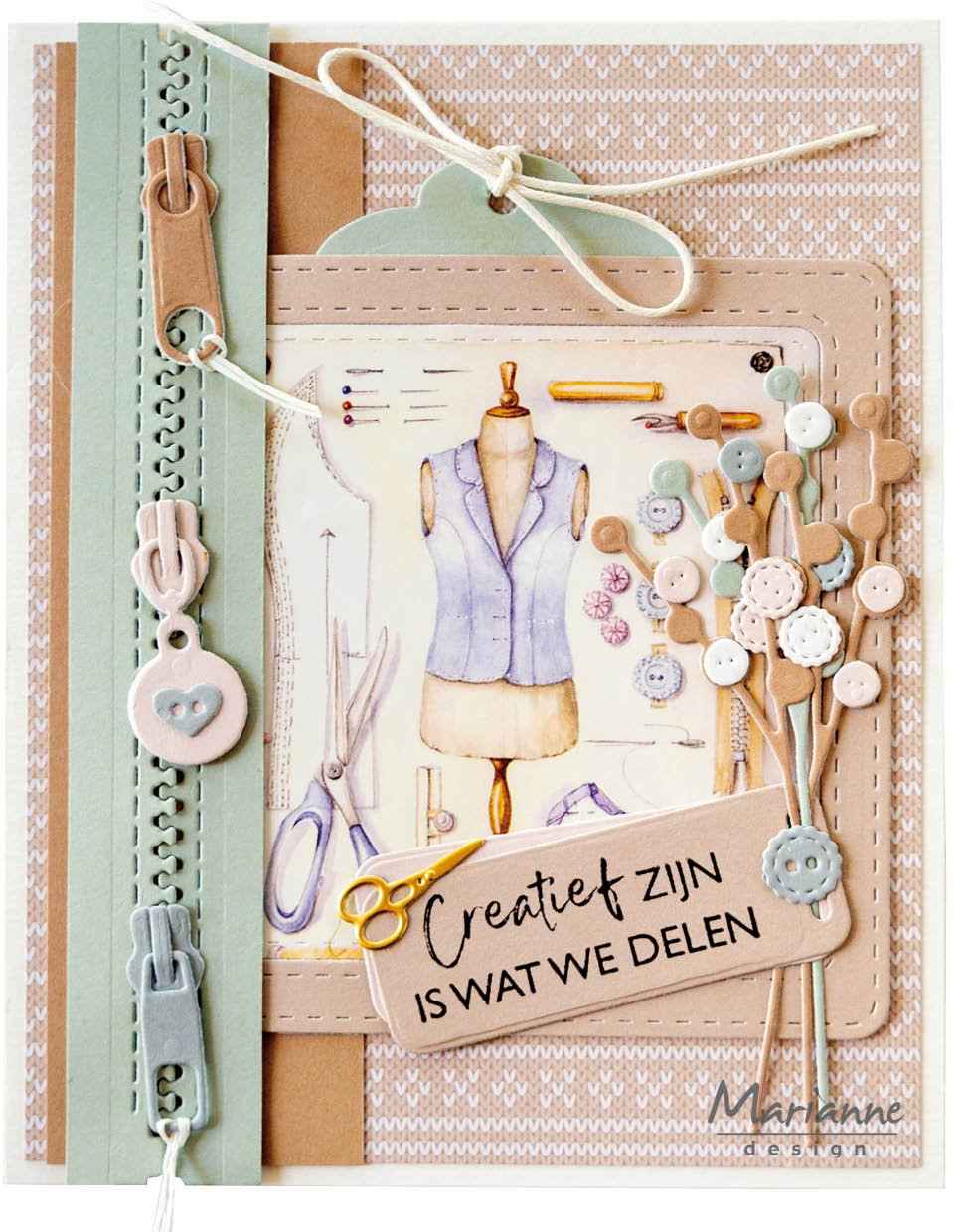 Mattie's Mooiste - Crochet A4 Cutting Sheet