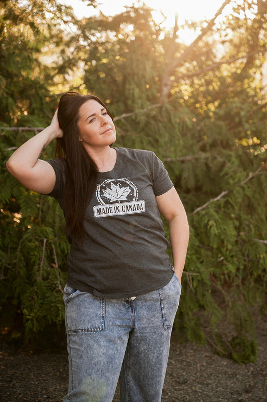 MADE IN CANADA- Womens Eco Tee