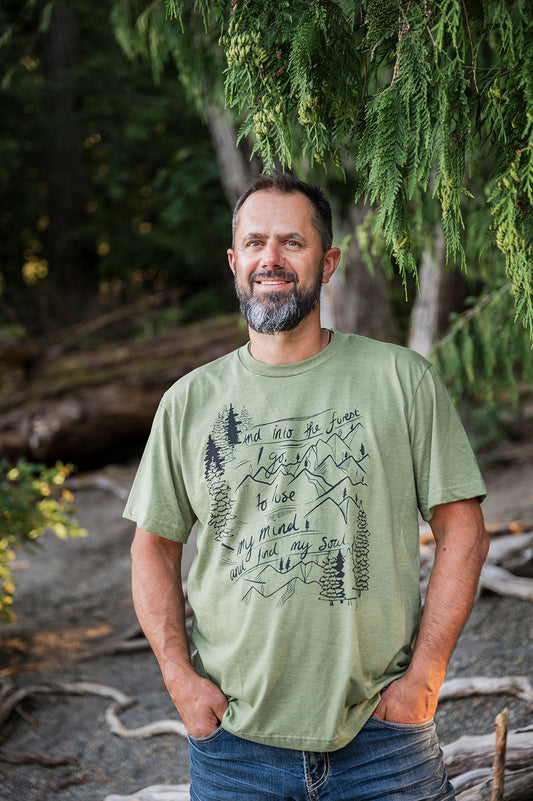 INTO THE FOREST - Unisex Eco Tee