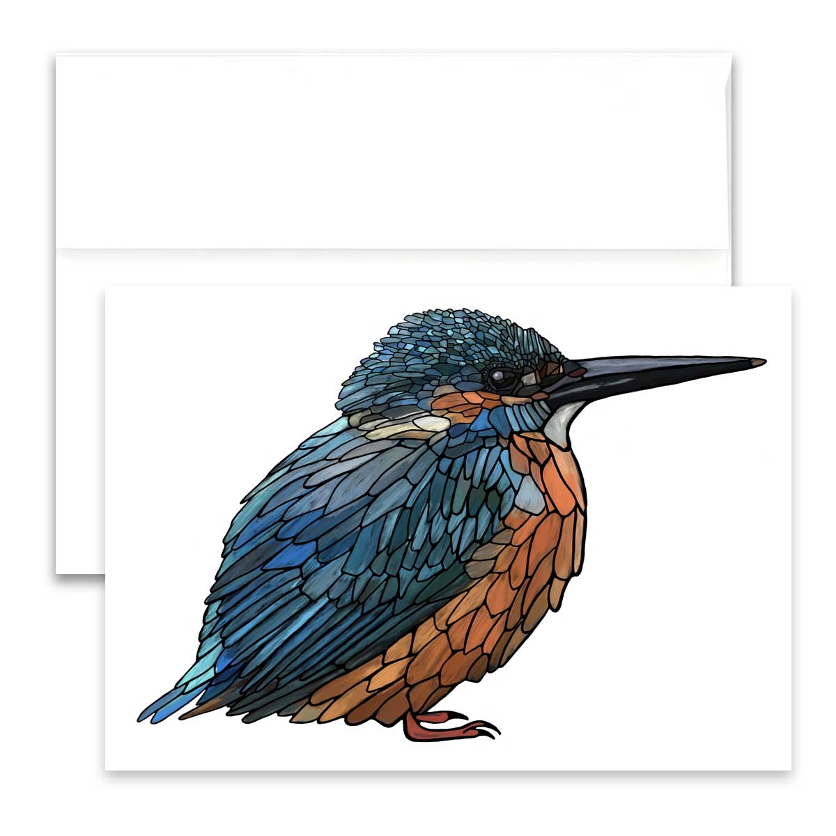 Grußkarte - Eisvogel
