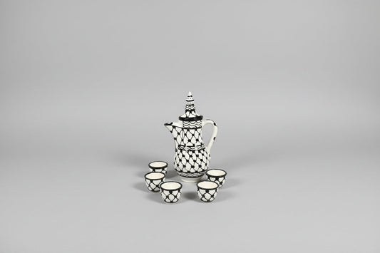 Full Coffee Set | Kuffieyeh Pattern