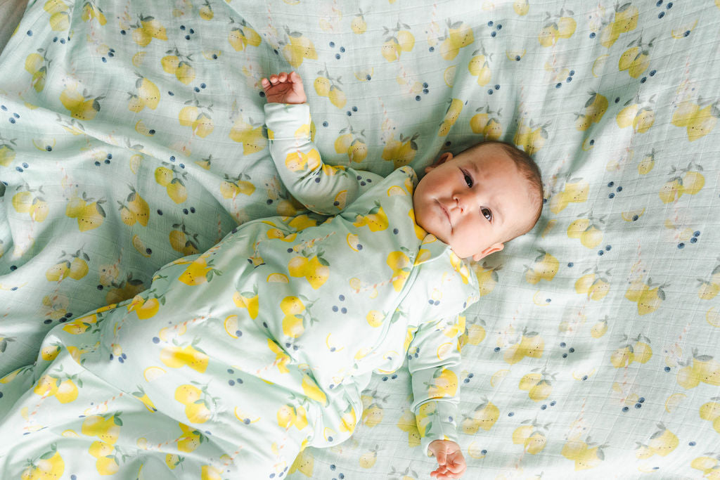 Baby Sleep Sack TENCEL™ 1.0 TOG - Lemon Squeezy