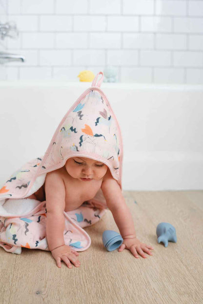 Hooded Towel Set - Unicorn Ballet