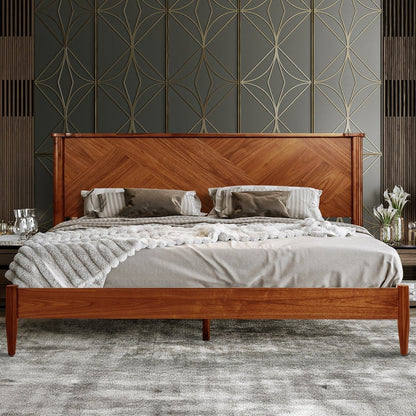 Panthera Solid Wood Bed Frame