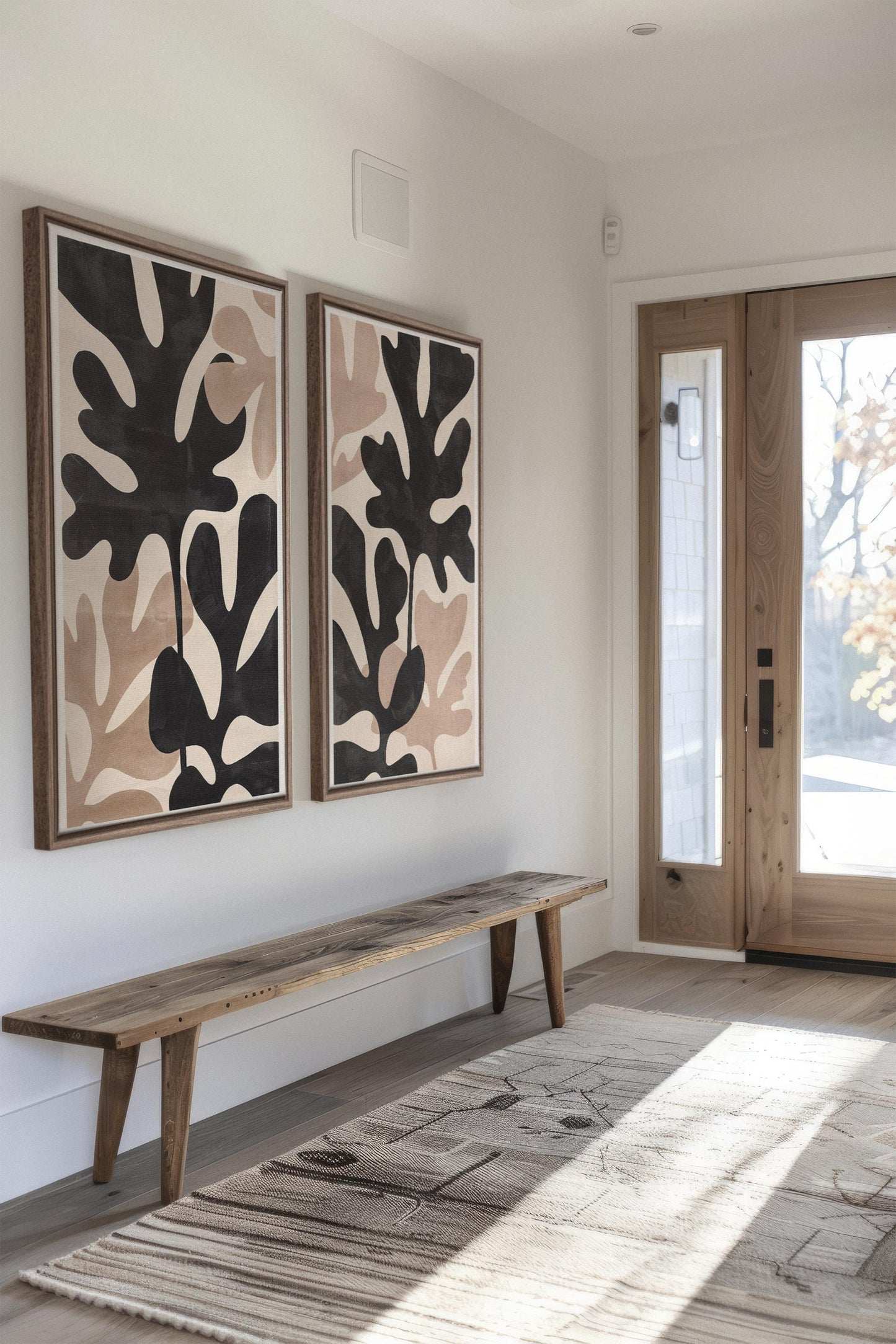 BIO SCHATTEN DUO (2 Werke auf gespannter Leinwand)