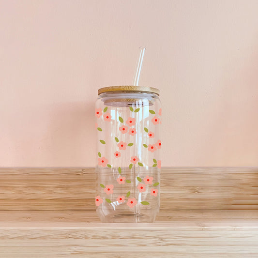 Boho Glas - Bloom Rose