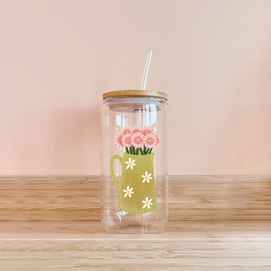 Boho-Glas - Blumentopf