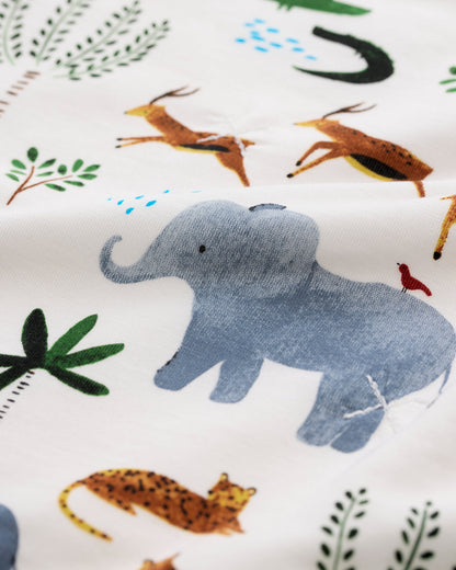 Baby Sleep Bag 1.0 TOG in TENCEL™ Lyocell - Safari Jungle
