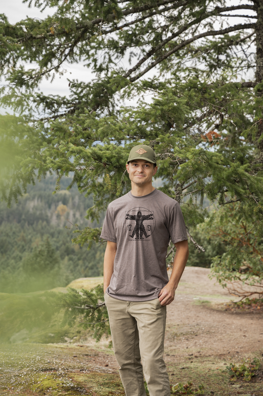 VITRUVIAN SASQUATCH - Unisex Eco Tee