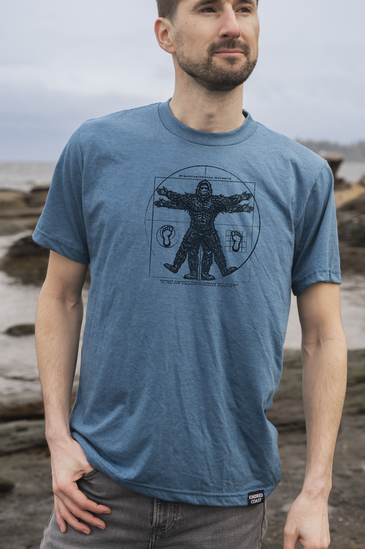 VITRUVIAN SASQUATCH - Unisex Eco Tee