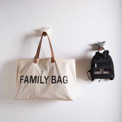 Serene & Stylish Off-White Family Bag - AURABAGS SHOP