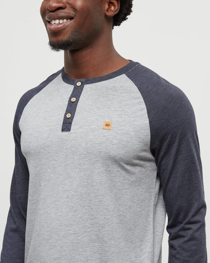 TreeBlend Baker Henley Langarmshirt