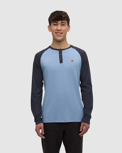 TreeBlend Baker Henley Langarm