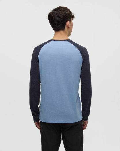TreeBlend Baker Henley Langarm