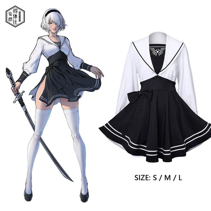 Anime Cosplay Dress Halloween Costume Set Anime Sailor Style Costume