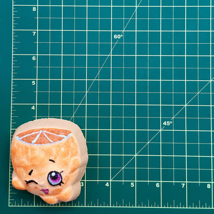 Orange with Face