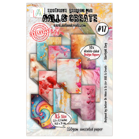 AALL and Create - A5 Design Paper - Starlight Zing