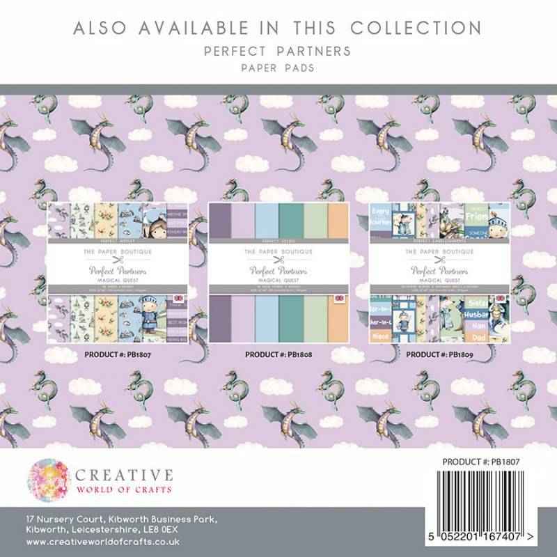 The Paper Boutique Perfect Partners - Magical Quest 8 in x 8 in Medley